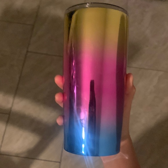 Rainbow metal cup - Picture 1 of 4